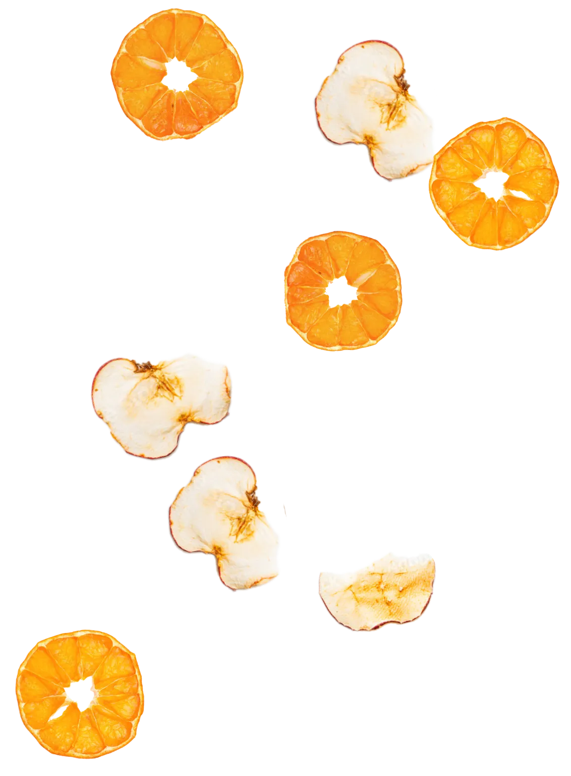 みかんとりんごの画像